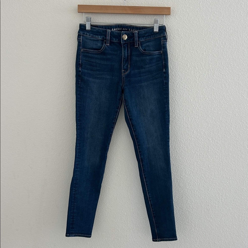 American Eagle Outfitters Light Blue Super Stretch Jeans